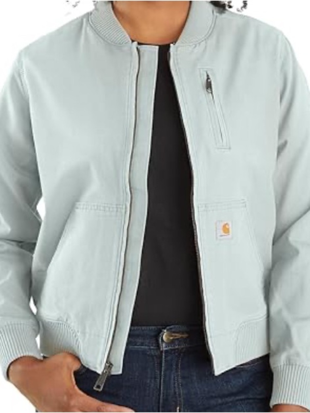 Carhartt Light Blue Bomber Jacket